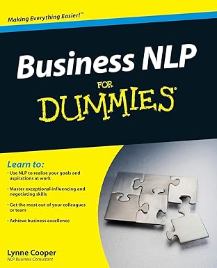 business nlp for dummies 1st edition lynne cooper 0470697571, 978-0470697573