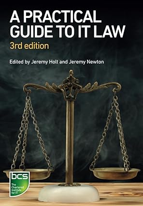 a practical guide to it law 1st edition nikki cordell ,sam de silva ,sara ellacott ,victoria hordern ,stewart