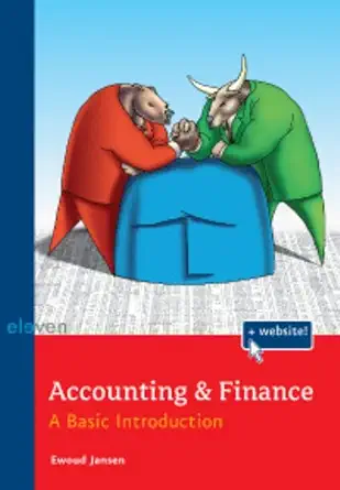 accounting and finance a basic introduction 1st edition ewoud jansen 9059316282, 978-9059316287