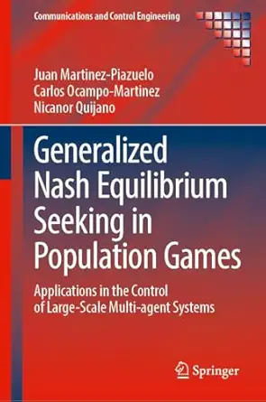 generalized nash equilibrium seeking in population games applications in the control of large scale multi