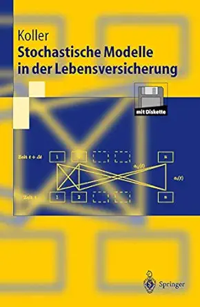 stochastische modelle in der lebensversicherung 1st edition michael koller 3540660569, 978-3540660569