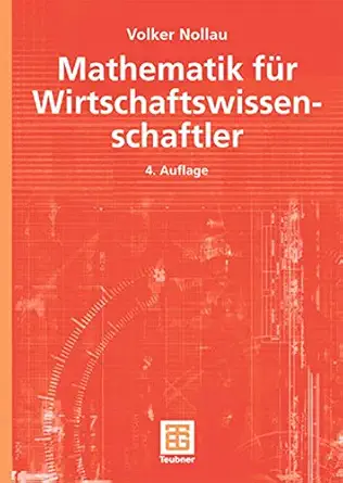 mathematik fa 1/4r wirtschaftswissenschaftler 1st edition volker nollau ,wolfgang macht ,christiane weber