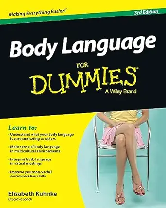 body language for dummies 1st edition elizabeth kuhnke 1119067391, 978-1119067399