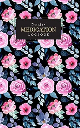 medication tracker logbook undated personal health record keeper and medication checklist organize and