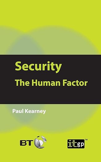 security the human factor 1st edition it governance publishing 1849280630,