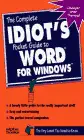 the complete idiots pocket guide to word for windows 1st edition kelly oliver 1567613012, 978-1567613018