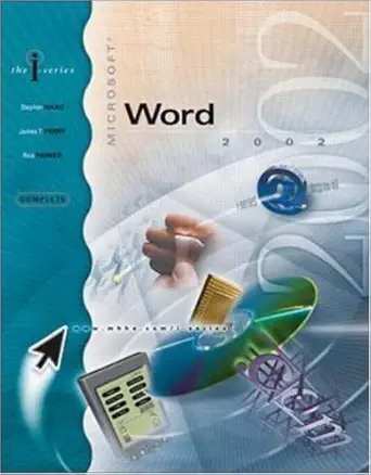 i series ms word 2002 complete 1st edition stephen haag ,james t perry ,rick parker 0072470380, 978-0072470383