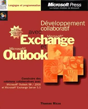 informatique daveloppement collaboratif avec microsoft exchange et microsoft outlook 1 cd rom inclus 1st