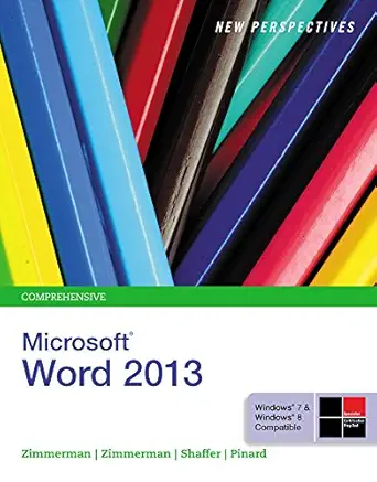 bundle new perspectives on microsoft word 2013 comprehensive + sam 2013 assessment training and projects with