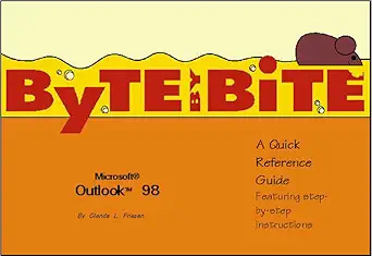 byte by bite outlook 98 1st edition glenda l friesen 1891412124, 978-1891412127