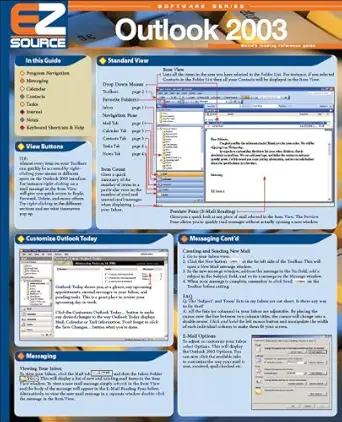 ez source outlook 2003 1st edition ez source editorial team 0973894008, 978-0973894004