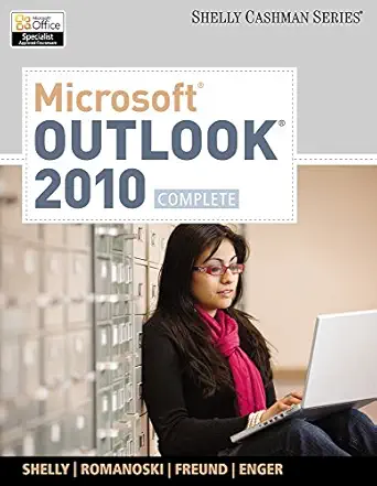 bundle microsoft outlook 2010 complete + microsoft outlook 2010 coursenotes 1st edition gary b shelly ,jill e