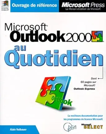 microsoft outlook 2000 au quotidien 1st edition alan r neibauer 2840825589, 978-2840825586
