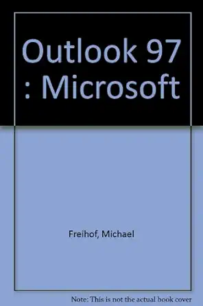 microsoft outlook 97 1st edition pc et c 2742909818, 978-2742909810