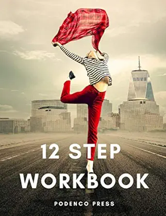 12 step workbook step workbook with writing prompts and questions for each step space for a gratitude list