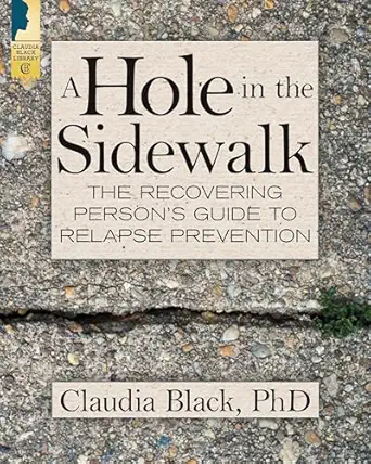 a hole in the sidewalk the recovering persons guide to relapse prevention 1st edition claudia black