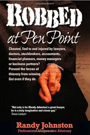 robbed at pen point 1st edition randy johnston 0974946133, 978-0974946139