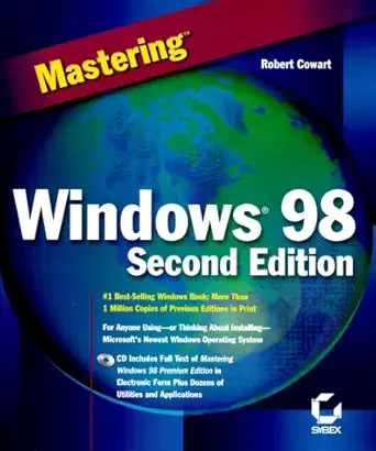 mastering windows 98 1st edition bob cowart ,robert cowart 0782126189, 978-0782126181