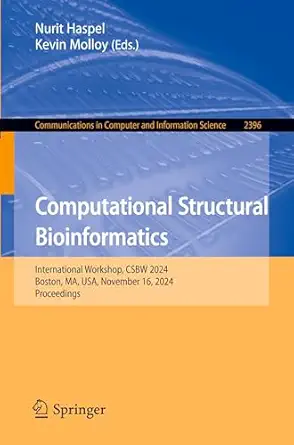 computational structural bioinformatics international workshop csbw 2024 boston ma usa november 16 2024