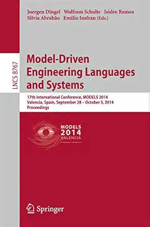 model driven engineering languages and systems 17th international conference models 2014 valencia spain