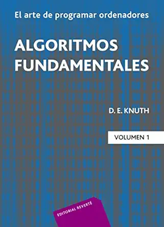 algoritmos fundamentales 1st edition knuth donald e 8429126627, 978-8429126624
