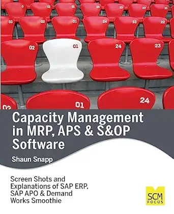 capacity management in mrp aps and sandop software 1st edition shaun snapp 1939731143, 978-1939731142