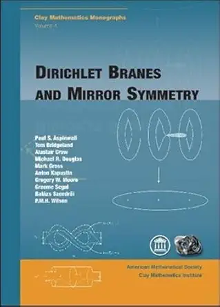 dirichlet branes and mirror symmetry 1st edition paul s aspinwall 0821838482, 978-0821838488