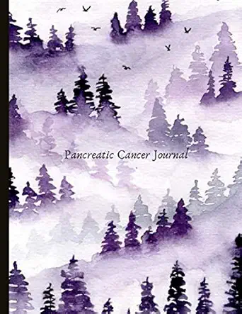 independently published pancreatic cancer journal with energy pain mood and symptoms trackers check lists
