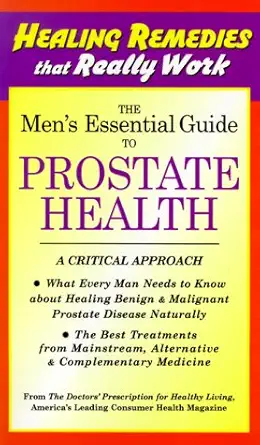 the mens essential guide to prostate health 1st edition doctor\\\\\\\'s prescription 1893910075,
