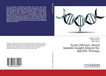 cystic fibrosis novel genetic insight directs for specific therapy 1st edition magda y el seify ,malak