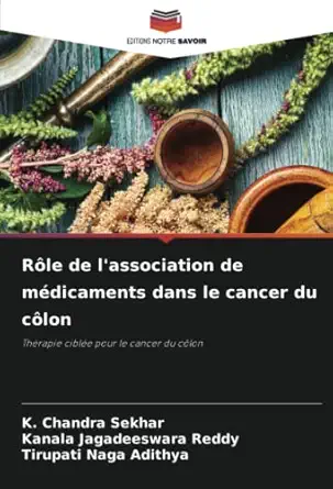 ra le de lassociation de madicaments dans le cancer du ca lon tharapie ciblae pour le cancer du ca lon 1st