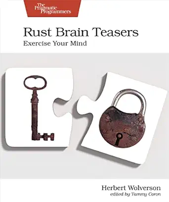 rust brain teasers exercise your mind 1st edition herbert wolverson 1680509179, 978-1680509175