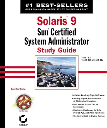 solaris 9 sun certified system administrator study guide 1st edition quentin docter 0782141811, 978-0782141818