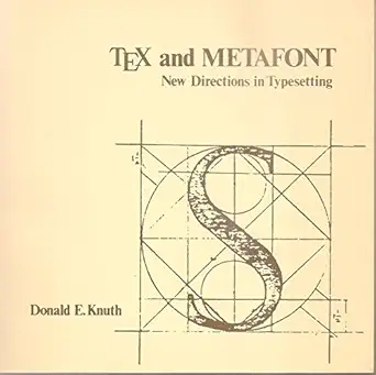 tex and metafont new directions in typesetting 1st edition donald ervin knuth 0932376029, 978-0932376022