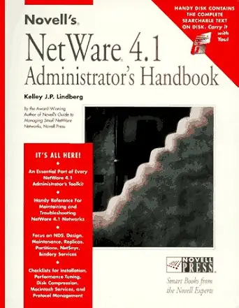 novells netware 4 1 administrators handbook 1st edition kelley j p lindberg 1568847378, 978-1568847375