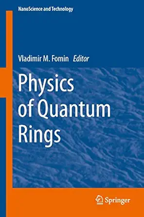 physics of quantum rings 1st edition vladimir m fomin 3642391966, 978-3642391965
