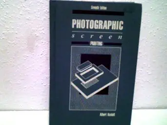 photographic screen printing 1st edition albert kosloff 0911380744, 978-0911380743