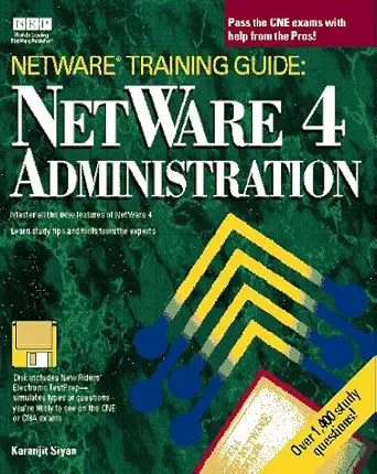 netware 4 administration/book and disk 1st edition karanjit siyan 1562052403, 978-1562052409