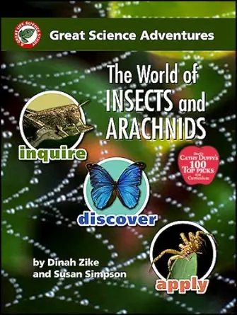 the world of insects and arachnids 1st edition dinah zike 1929683081, 978-1929683086