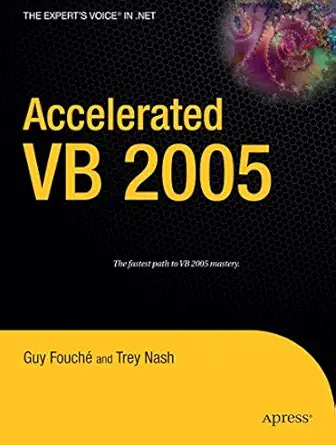 accelerated vb 2005 1st edition trey nash 1590598016, 978-1590598016
