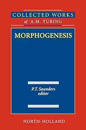 morphogenesis 1st edition p t saunders 0444884866, 978-0444884862