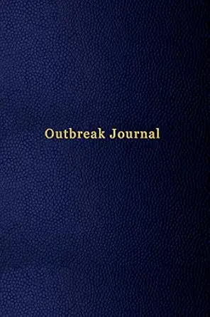 outbreak journal genital herpes outbreak tracking and treatment diary blue leather print design for men 1st