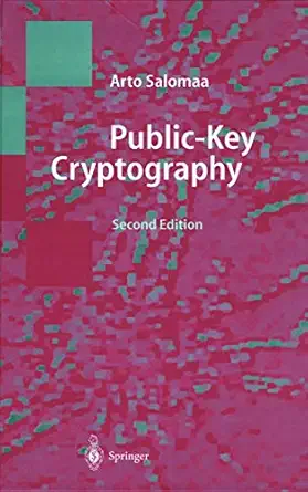 public key cryptography 1st edition arto salomaa 3540613560, 978-3540613565