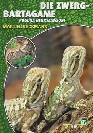 die zwergbartagame pogona henrylawsoni 1st edition martin dieckmann 3937285970, 978-3937285979