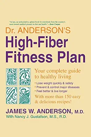 dr andersons high fiber fitness plan 1st edition james w anderson 0813118670, 978-0813118673