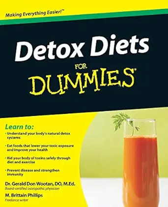 detox diets for dummies 1st edition gerald don wootan ,matthew brittain phillips 0470525126, 978-0470525128