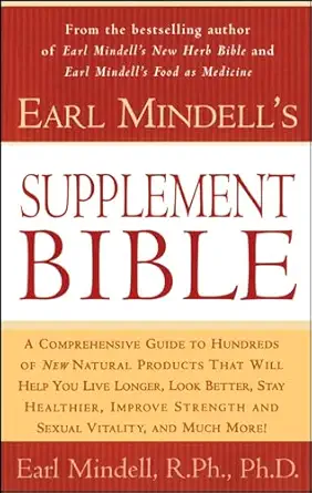 earl mindells supplement bible 1st edition carol colman ,earl mindell 0684844761, 978-0684844763