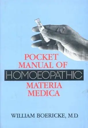 pocket manual of homeopathic materia medica 1st edition william boericke ,oscar e boericke 8120811232,