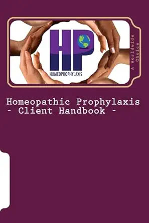 homeopathic prophylaxis client handbook 1st edition cathy lemmon 1539331768, 978-1539331766