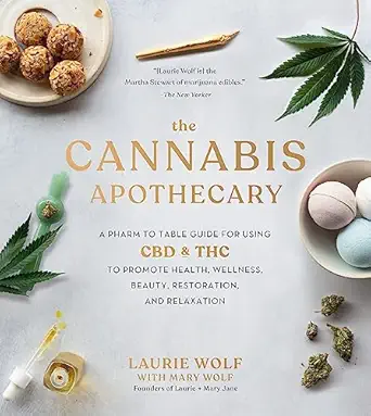 the cannabis apothecary a pharm to table guide for using cbd and thc to promote health wellness beauty